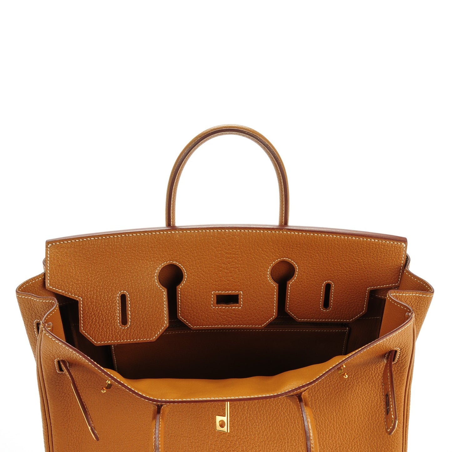 Chevre De Coromandel HAC Birkin 32 Caramel