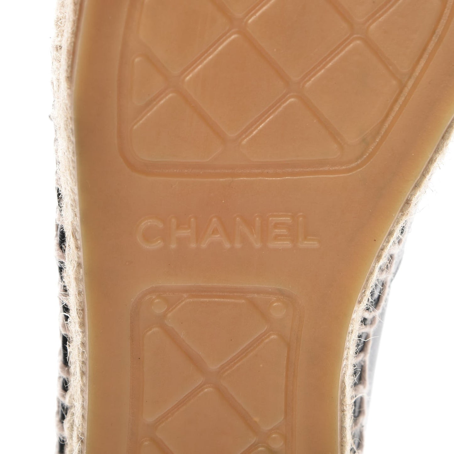 Lambskin CC Espadrilles 37 Black