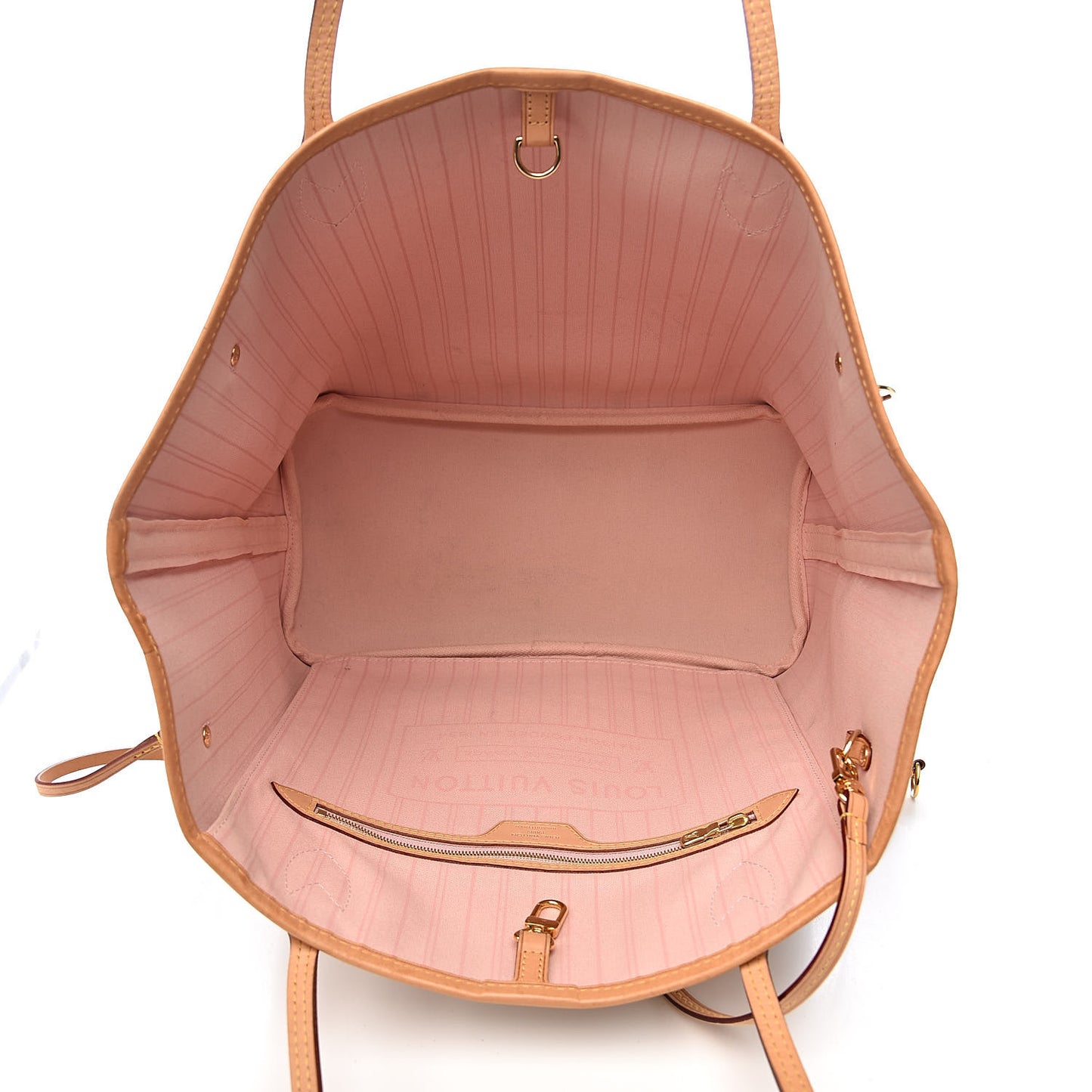 Damier Azur Neo Neverfull MM Rose Ballerine