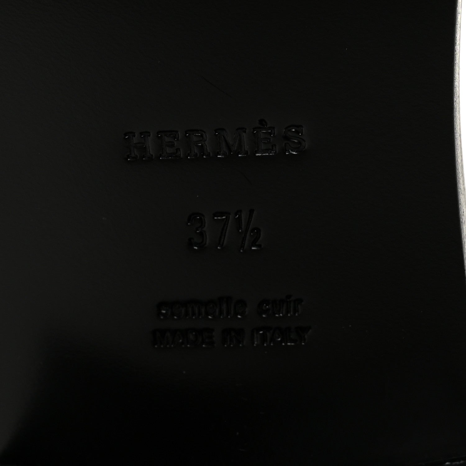 Hermes Calfskin Harper Ankle Boots 37.5 Black 6 of 9