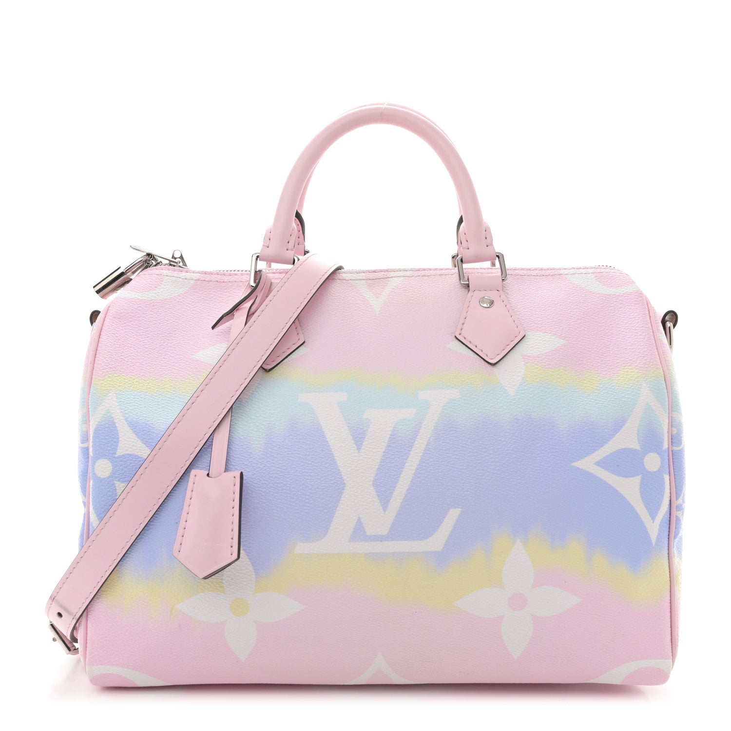 Louis Vuitton Monogram Escale Speedy Bandouliere 30 Pastel 1 of 14