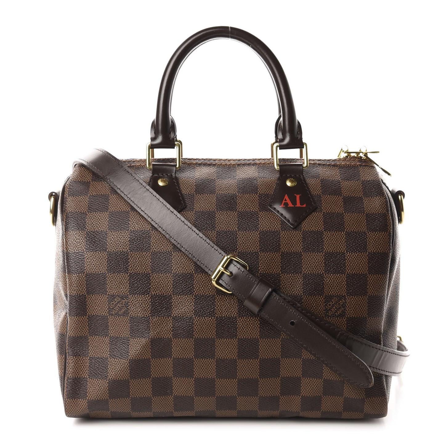 Damier Ebene Speedy Bandouliere 25