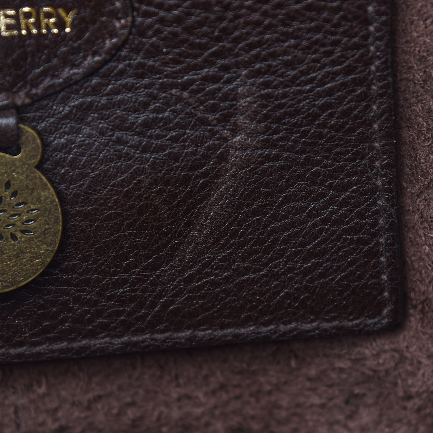 Mulberry Classic Grain Calfskin Bayswater Chocolate 11 of 16