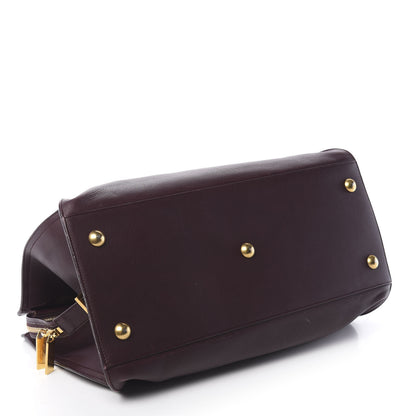 Saint Laurent Calfskin Medium Classic Y Cabas Bordeaux 4 of 12