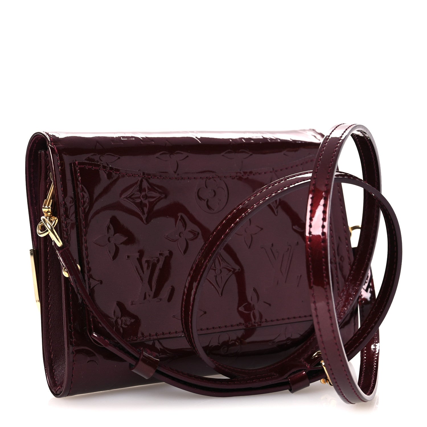 Louis Vuitton Vernis Rossmore PM Rouge Fauviste 3 of 12