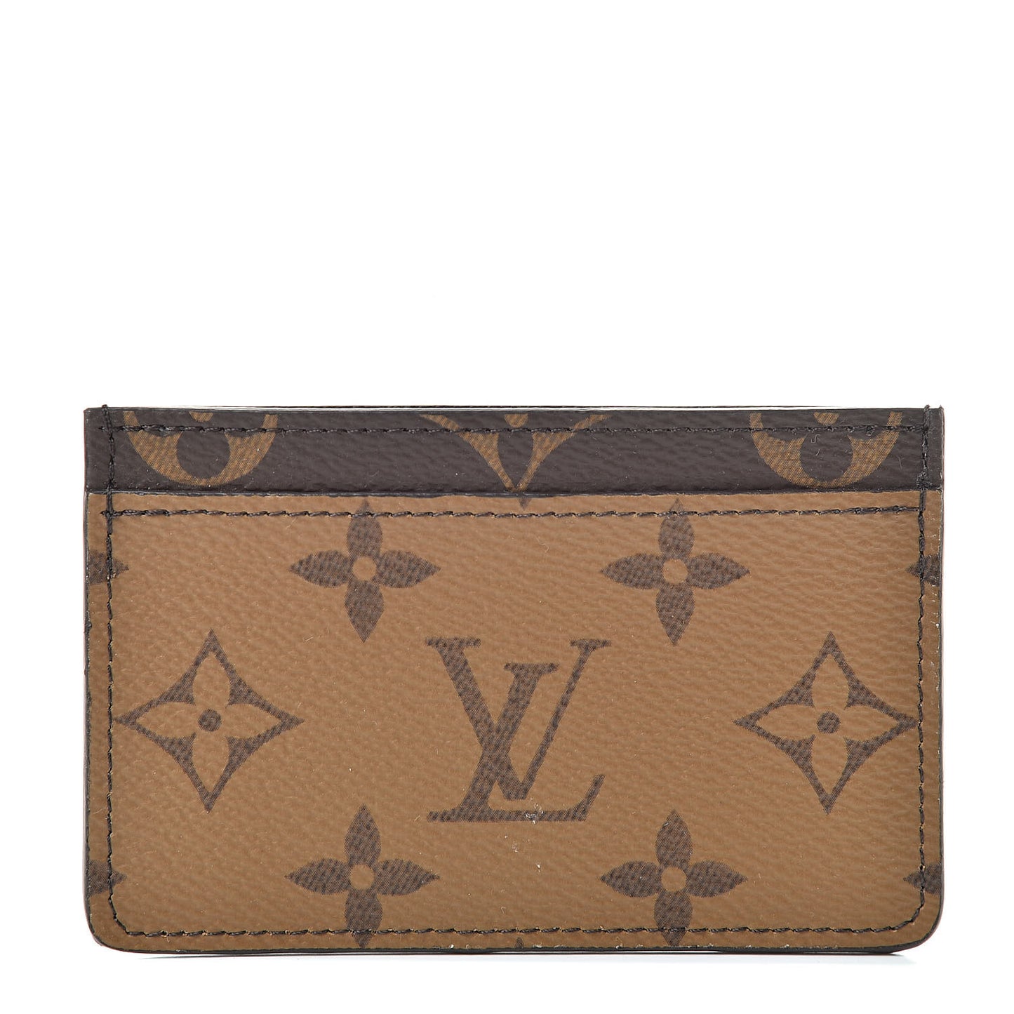 Reverse Monogram Card Holder