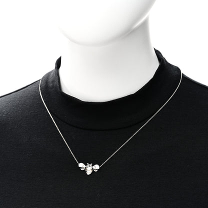 Tiffany Sterling Silver 18K Yellow Gold Return to Tiffany Love Bugs Bee Pendant Necklace 2 of 5