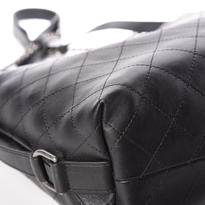 Chanel Calfskin Stitched Large Hobo Black 9 of 12