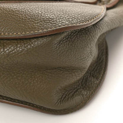 Chloe Calfskin Medium Marcie Satchel Baobab Green 8 of 10