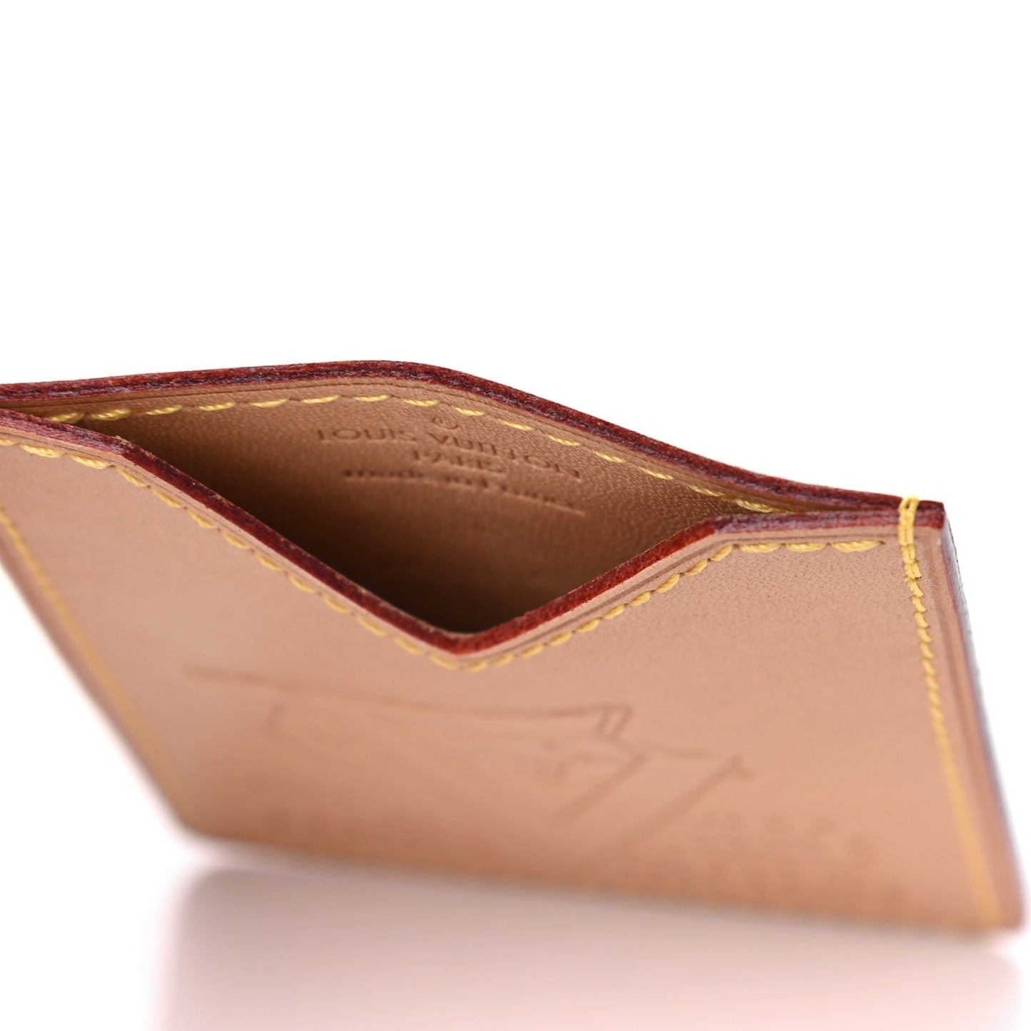 Vachetta Voyages Card Holder