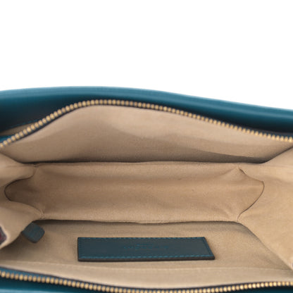Givenchy Goatskin Suede Cross 3 Crossbody Bag Blue Burgundy 7 of 11