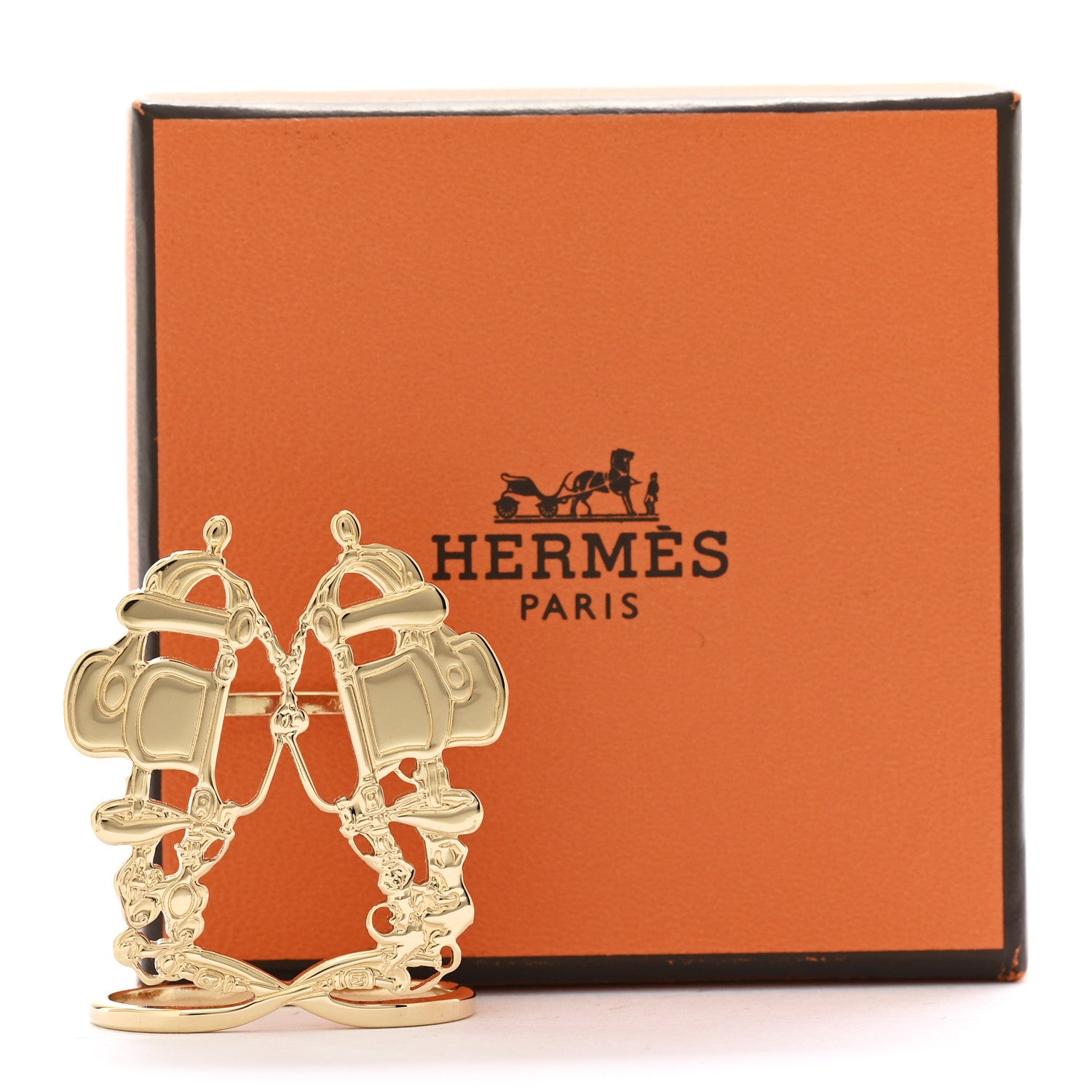 Hermes Permabrass Brides de Gala Scarf 70 Ring 4 of 4