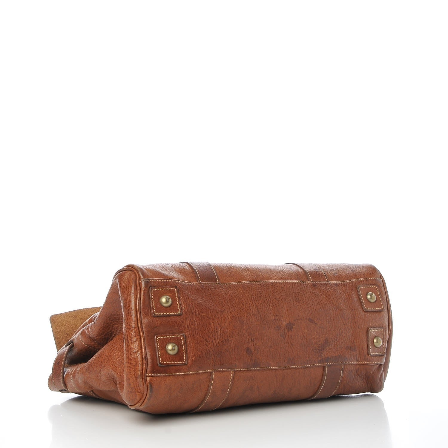 Mulberry Grained Calfskin Bayswater Tote Oak 4 of 13