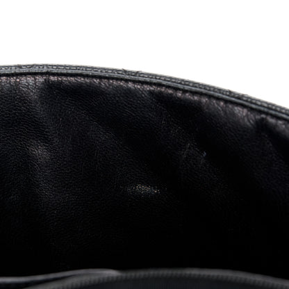 Chanel Caviar Quilted Jumbo Single Flap Black 12 of 13