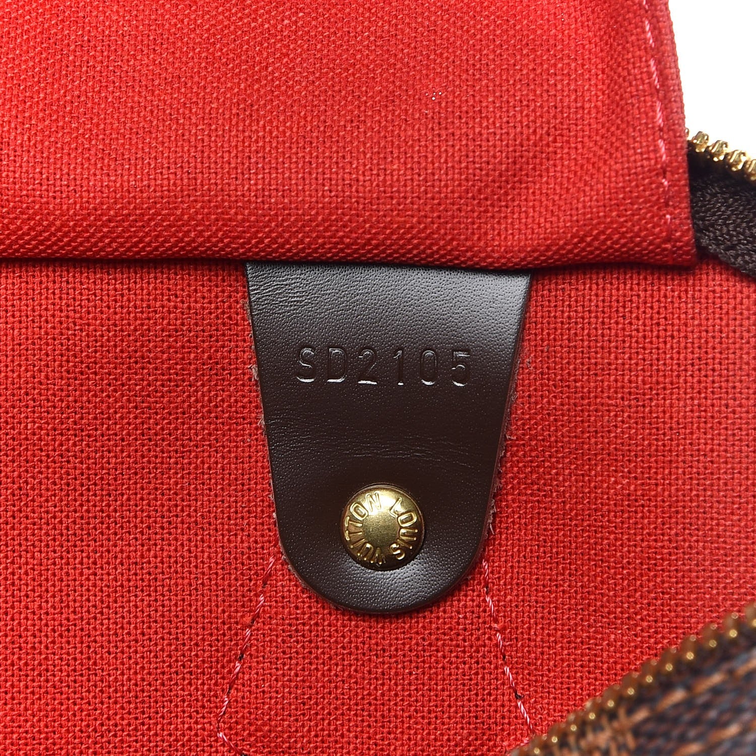Louis Vuitton Damier Ebene Speedy Bandouliere 35 9 of 11