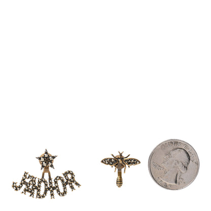 Christian Dior Metal Pearl J'adior Earrings Gold 2 of 4