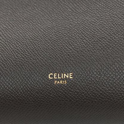 Celine Grained Calfskin Mini Belt Bag Grey 6 of 10