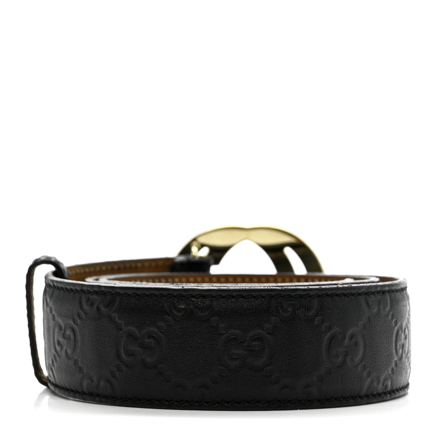 Guccissima Interlocking G 40mm Belt 85 34 Black