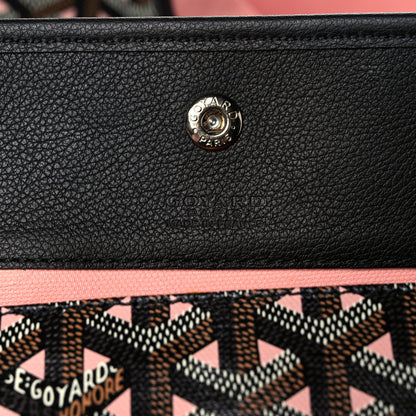 Goyard Goyardine Saint Louis Claire Voie PM Black Pink 7 of 10