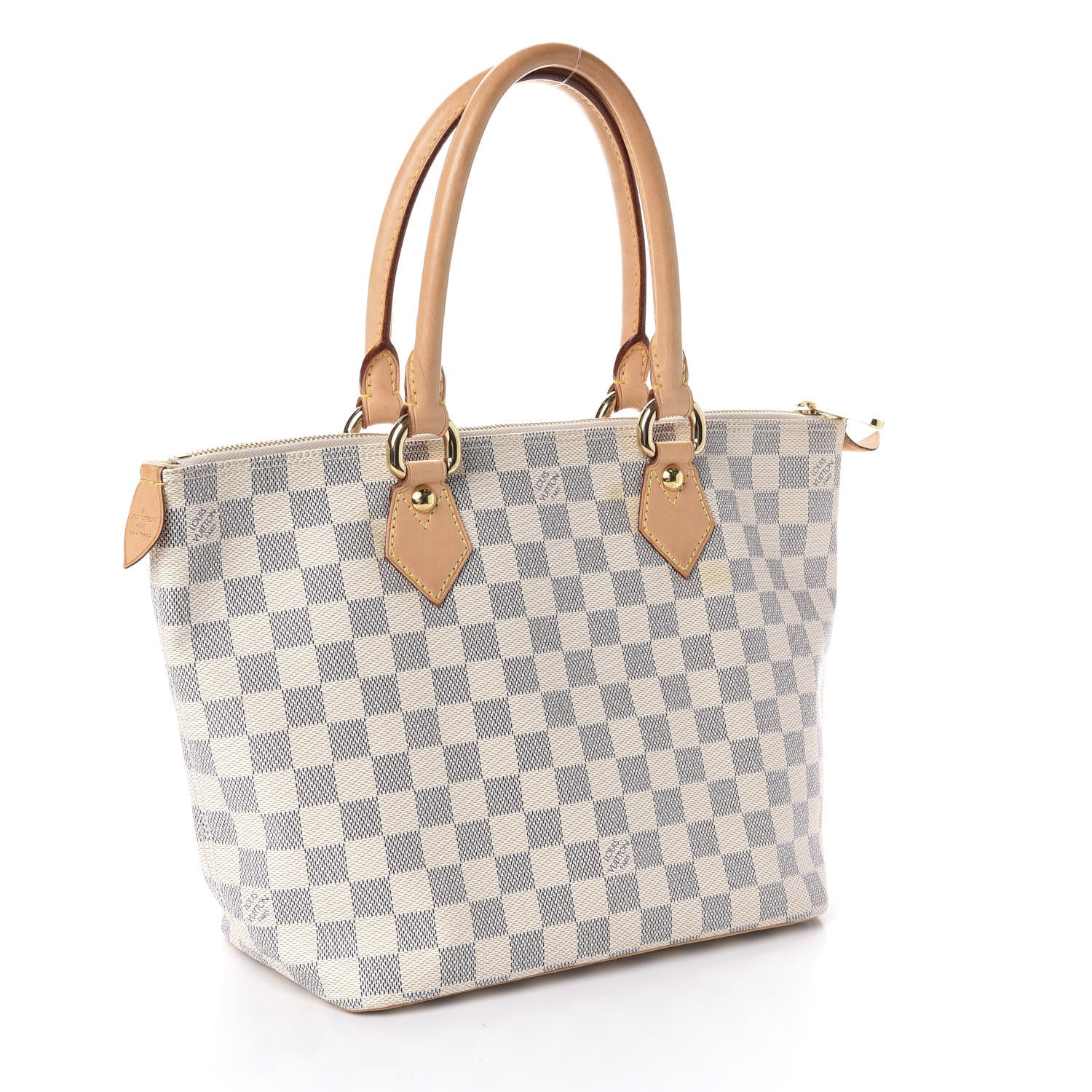 Louis Vuitton Damier Azur Saleya PM 3 of 8