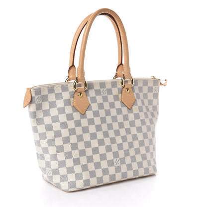 Louis Vuitton Damier Azur Saleya PM 3 of 8
