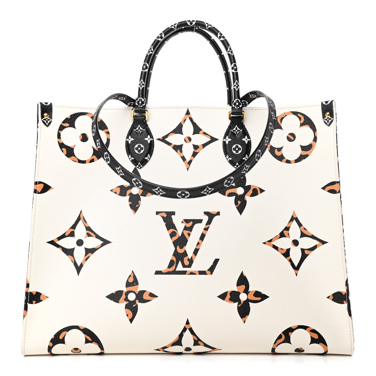 Louis Vuitton Monogram Giant Jungle Onthego GM Ivory 1 of 4