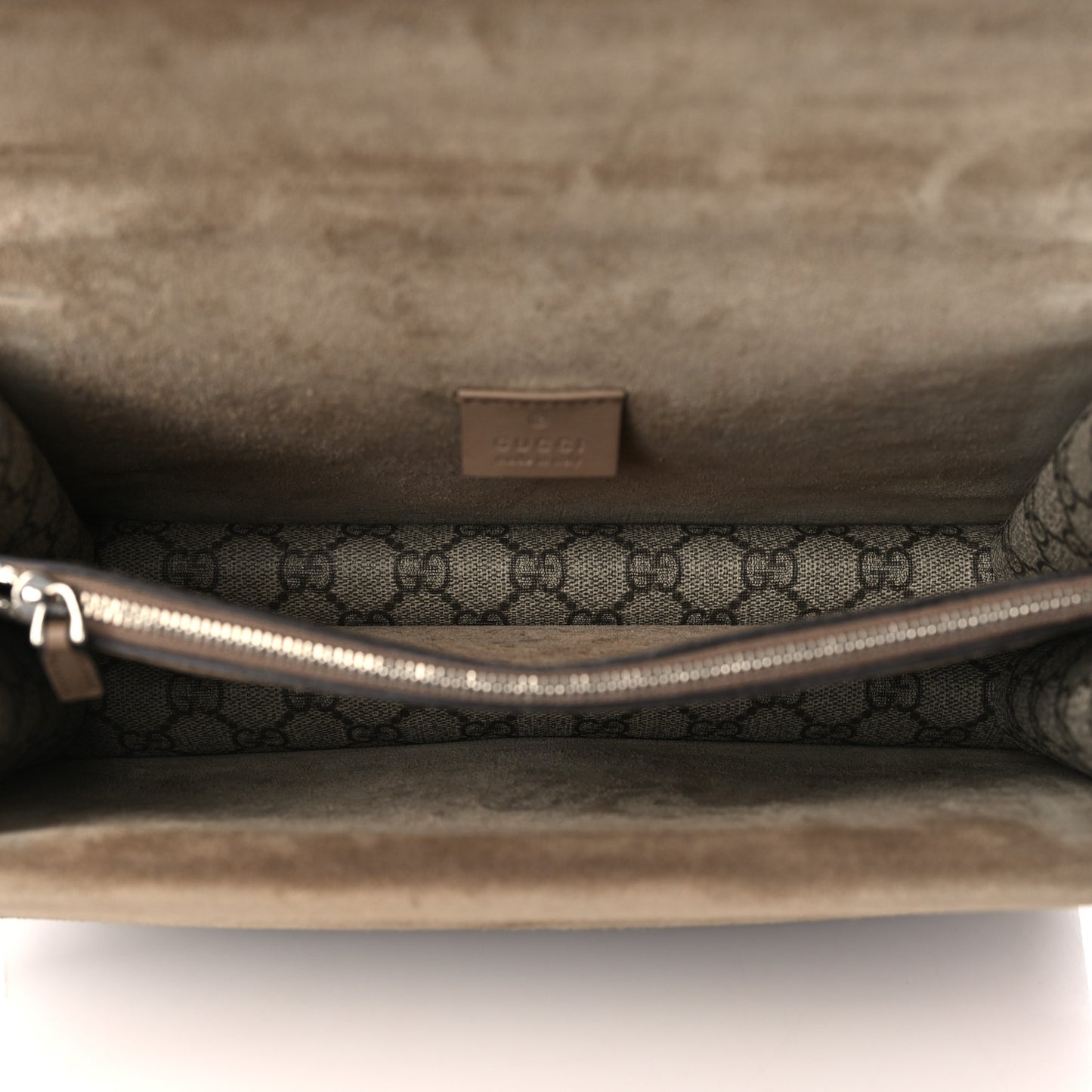 GG Supreme Monogram Small Dionysus Shoulder Bag Taupe