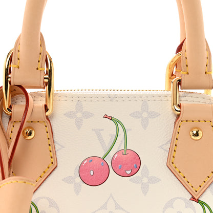 Louis Vuitton LV X TM Monogram Cerises Alma BB White 7 of 9