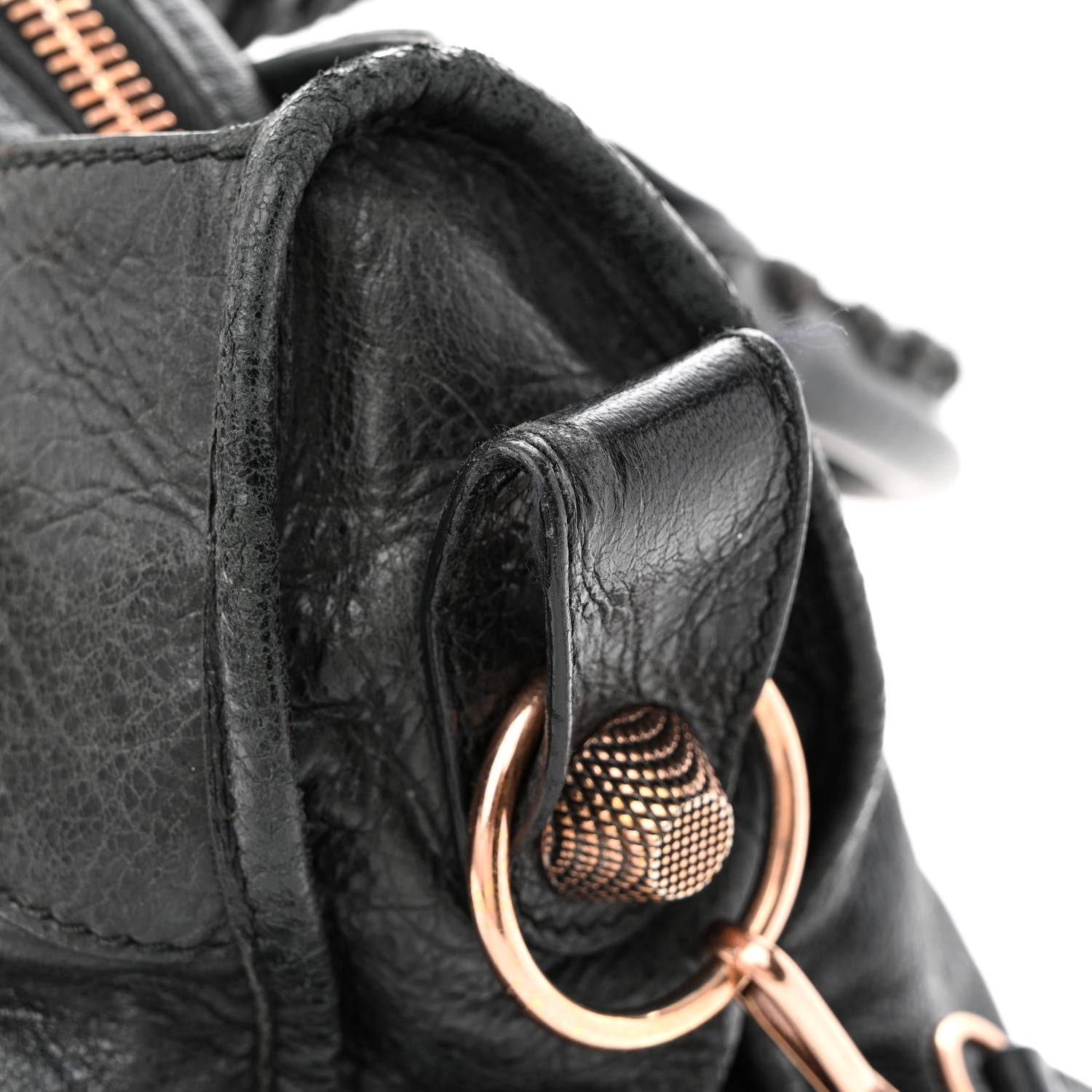 Balenciaga Agneau Giant 21 Rose Gold Hardware City Black 14 of 19