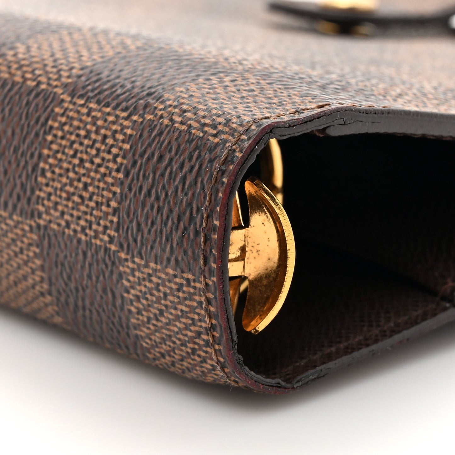 Damier Ebene Medium Ring Agenda Cover