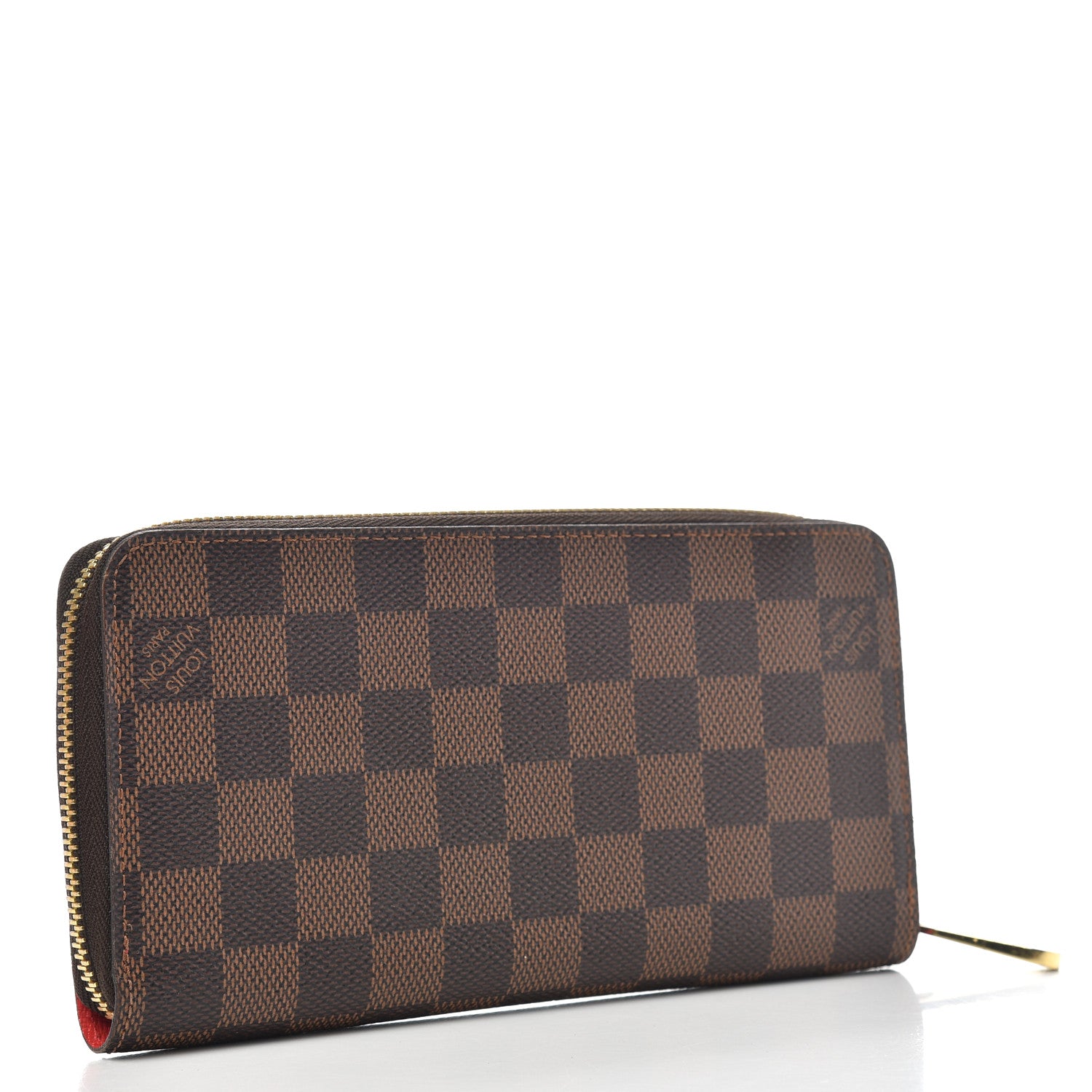 Louis Vuitton Damier Ebene 2016 Christmas Animation Zippy Wallet Rouge 3 of 7