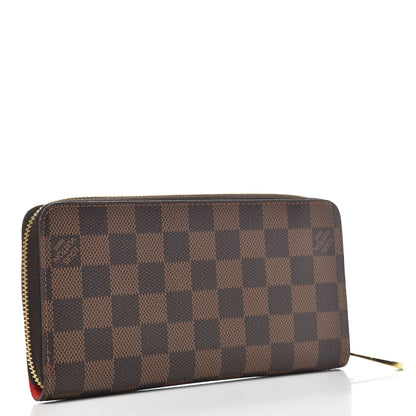 Louis Vuitton Damier Ebene 2016 Christmas Animation Zippy Wallet Rouge 3 of 7