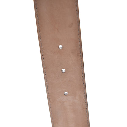 Gucci Metallic Guccissima Interlocking G Belt 90 36 Gold 5 of 6