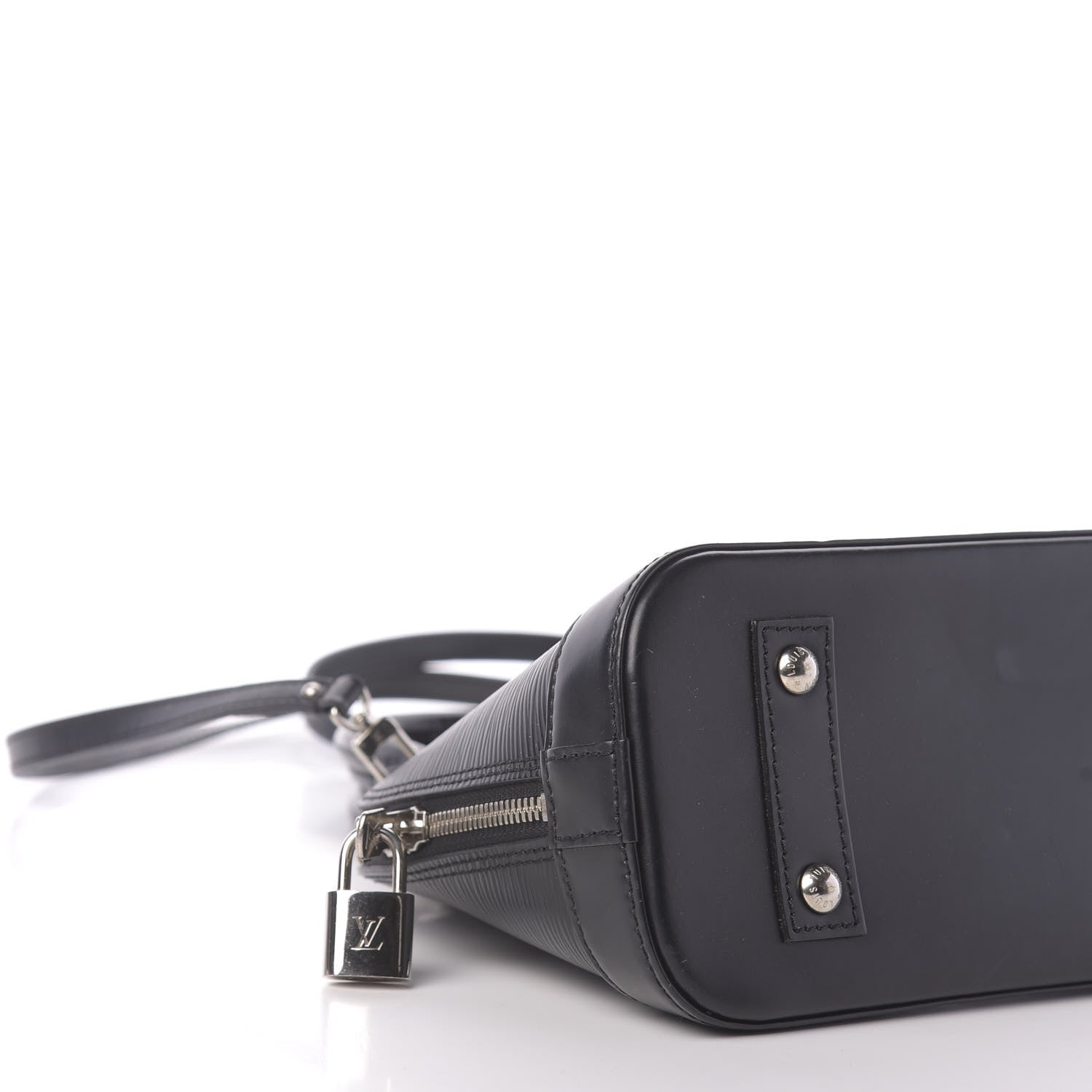 Louis Vuitton Epi Alma BB Black 6 of 9