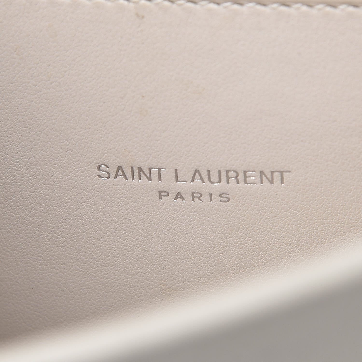 Saint Laurent Grained Calfskin Small Sac De Jour Dove White 8 of 17