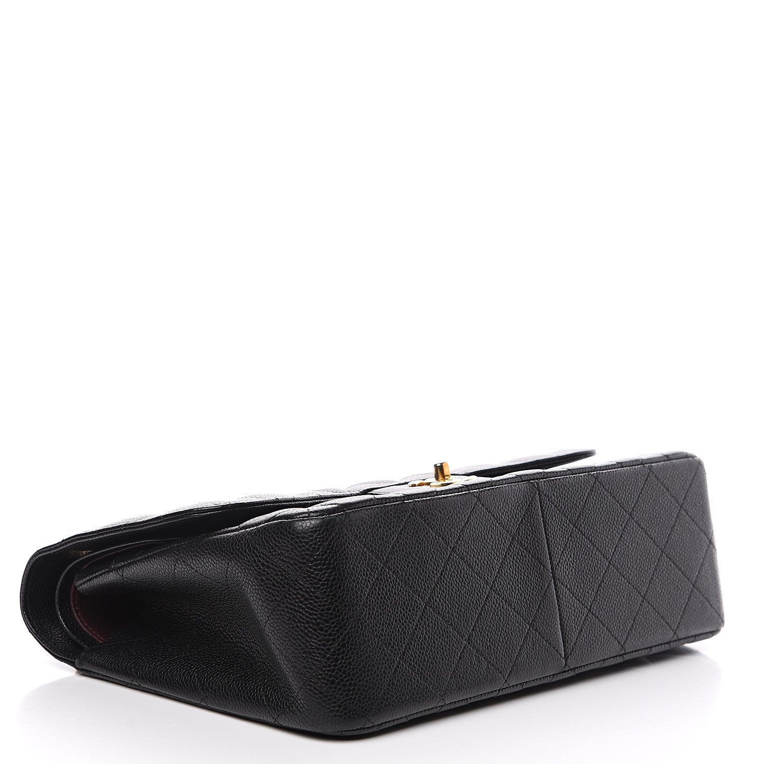 Chanel Caviar Quilted Jumbo Double Flap Black 3 of 16