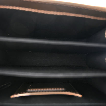 Bulgari Metallic Calfskin Serpenti Forever Top Handle Bronze 6 of 10