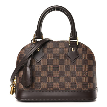 Louis Vuitton Damier Ebene Alma BB 1 of 8