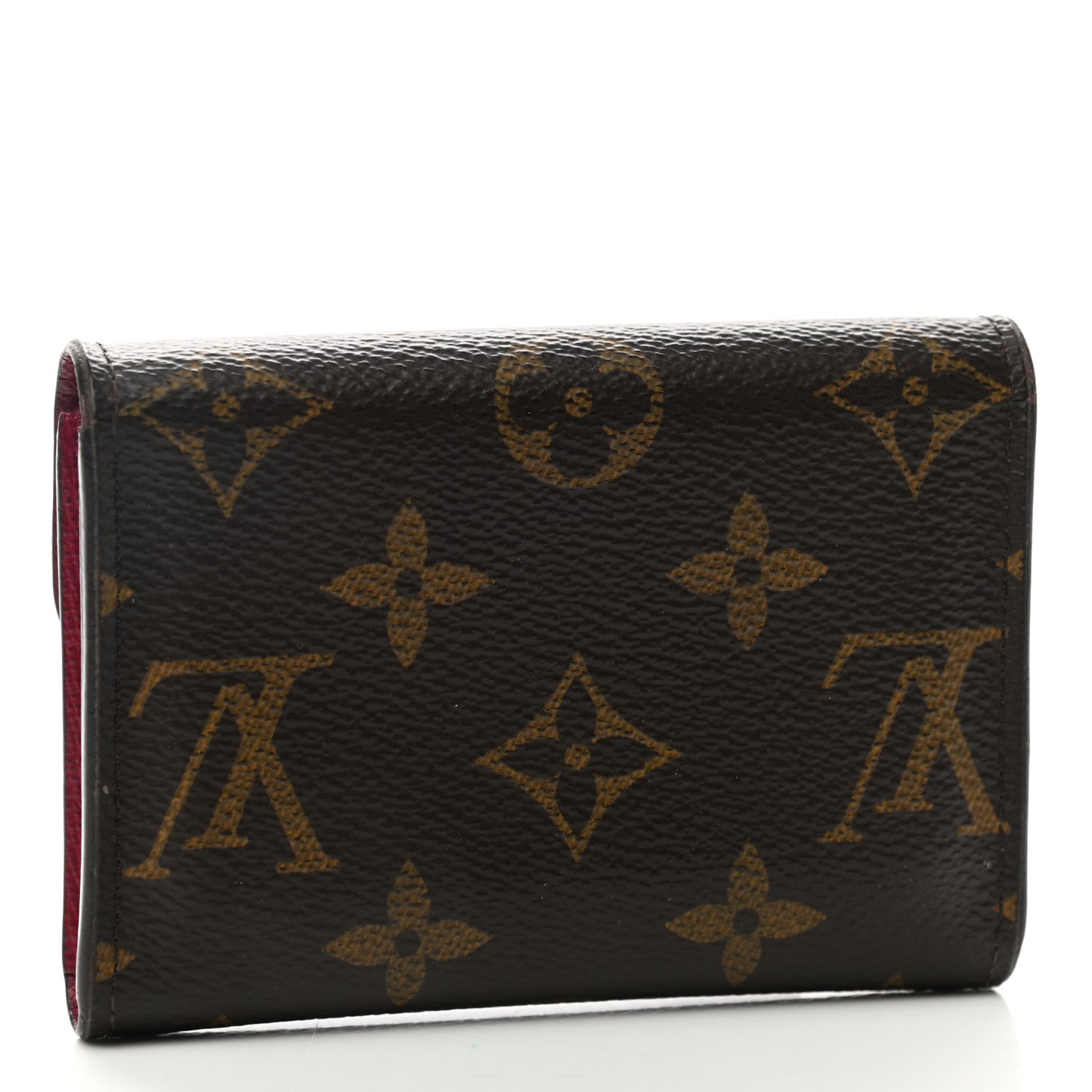 Monogram Rosalie Coin Purse Fuchsia