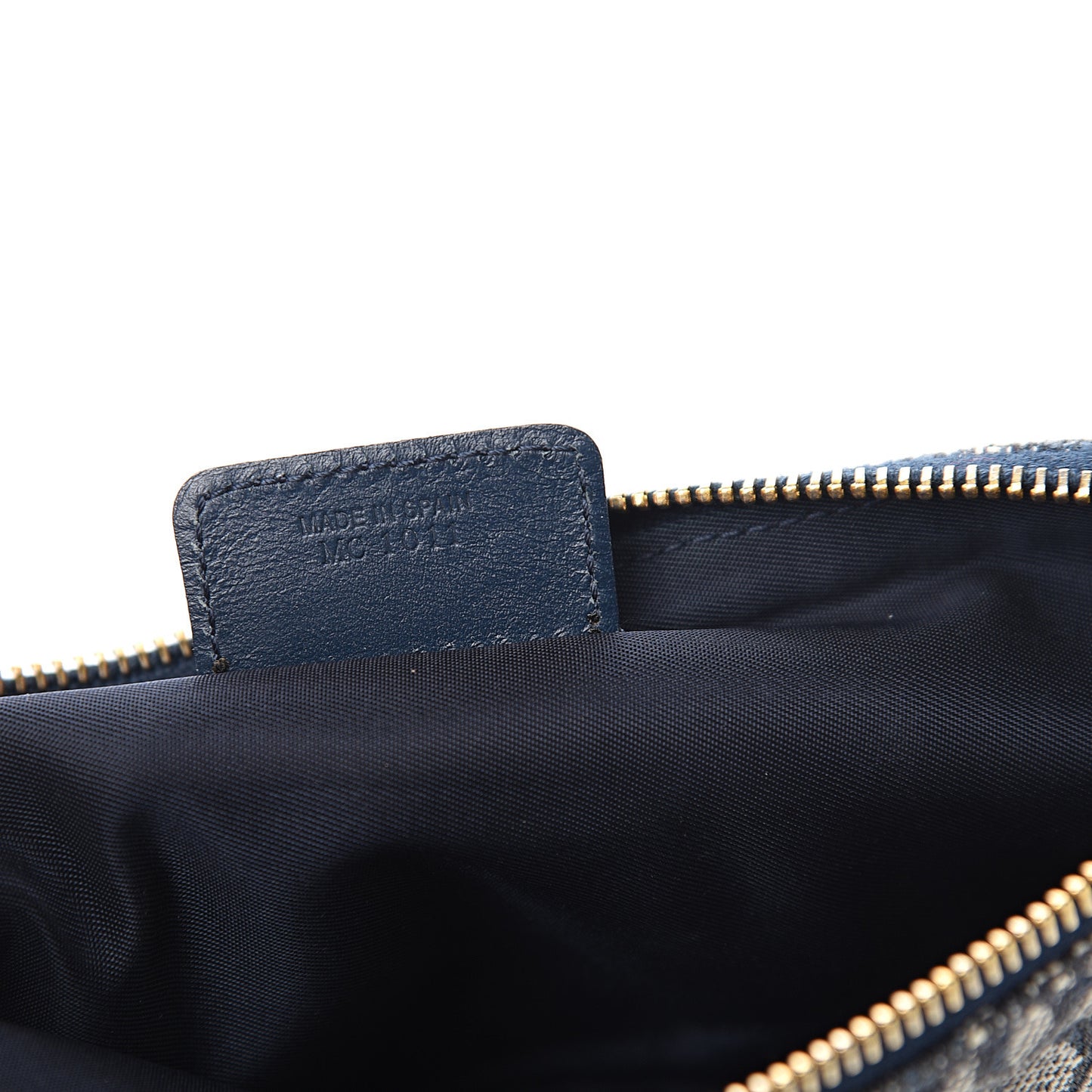 Monogram Mini Saddle Pochette Navy