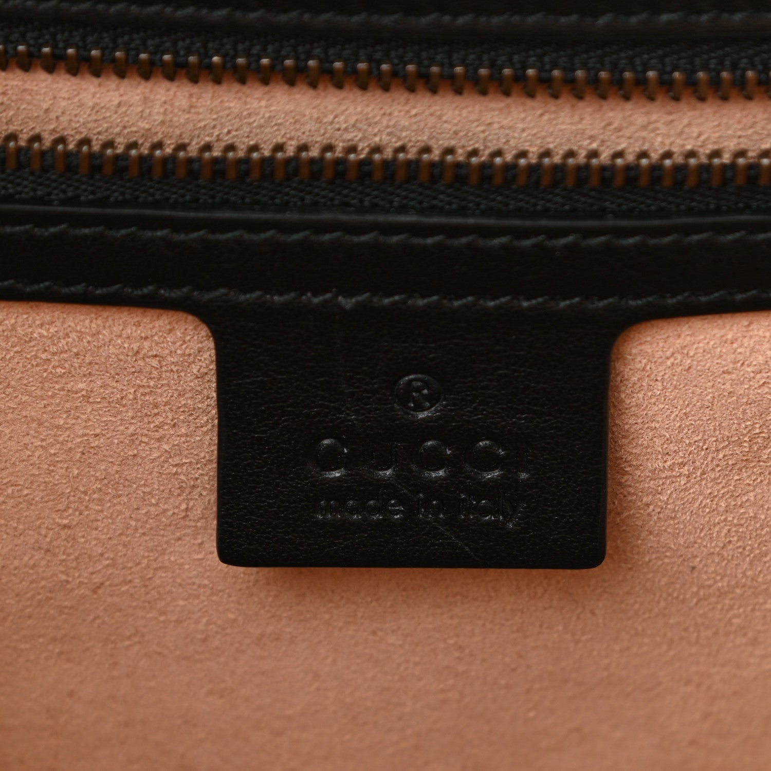 Gucci Calfskin Matelasse Sylvie Web Small GG Marmont Top Handle Shoulder Bag Black 6 of 10
