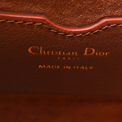 Christian Dior Grained Calfskin Medium Whipstitched Bobby Bag Dark Tan 6 of 11