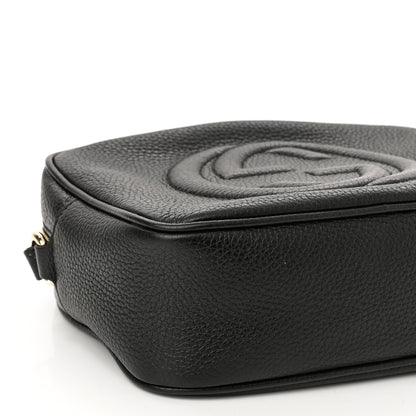 Gucci Pebbled Calfskin Small Soho Disco Bag Black 9 of 13