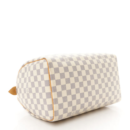 Louis Vuitton Damier Azur Speedy 30 4 of 13