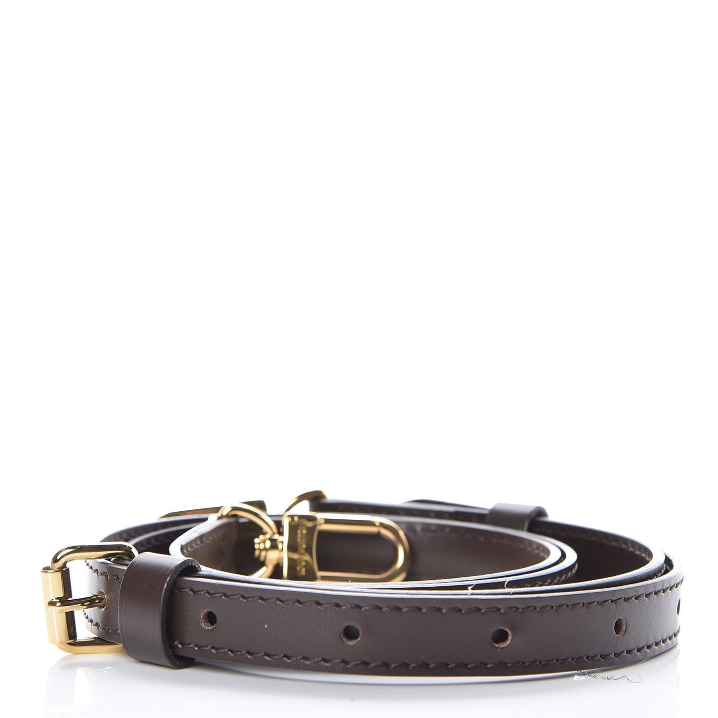Calfskin 16mm Adjustable Shoulder Strap Brown