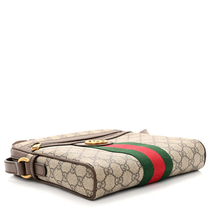 Gucci GG Supreme Monogram Web Small Ophidia Messenger Bag Brown 4 of 11