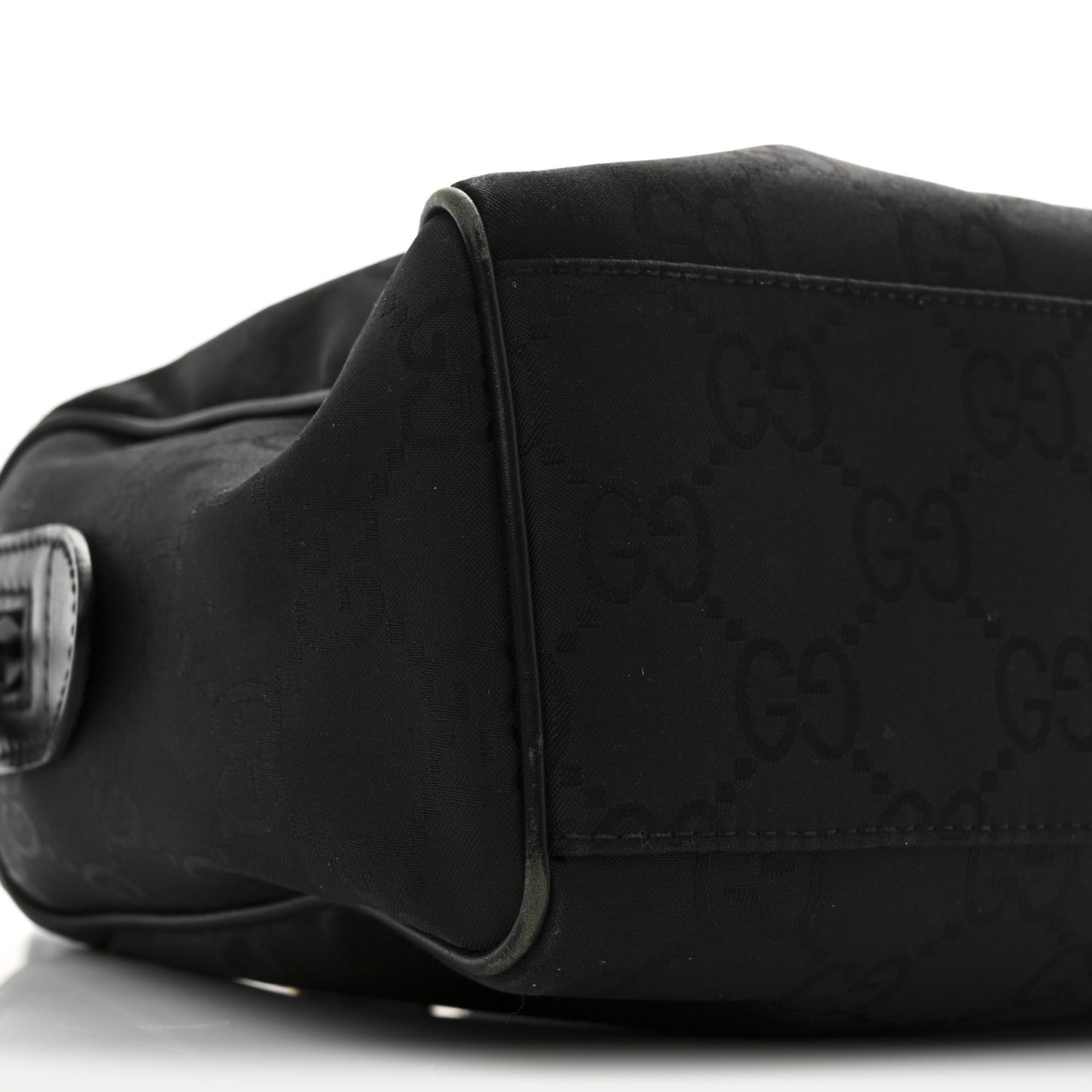 Nylon Monogram Small Boston Black
