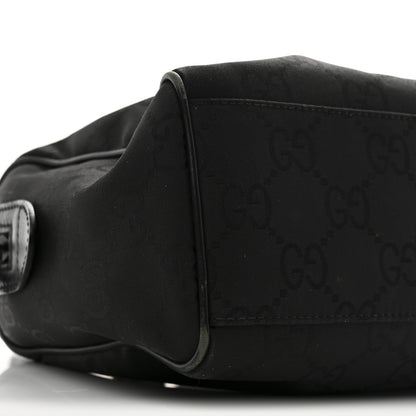Gucci Nylon Monogram Small Boston Black 9 of 12