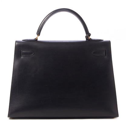 Hermes Box Kelly Sellier 32 Black 4 of 35