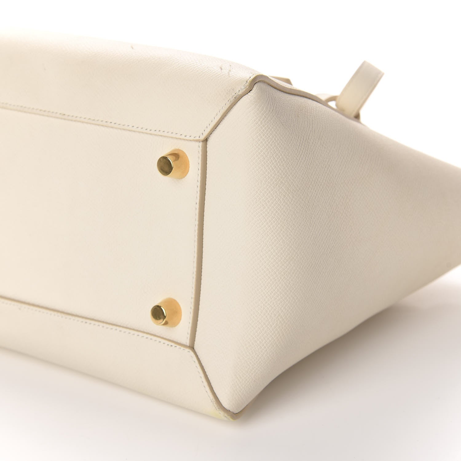 Celine Grained Calfskin Mini Belt Bag White 7 of 13
